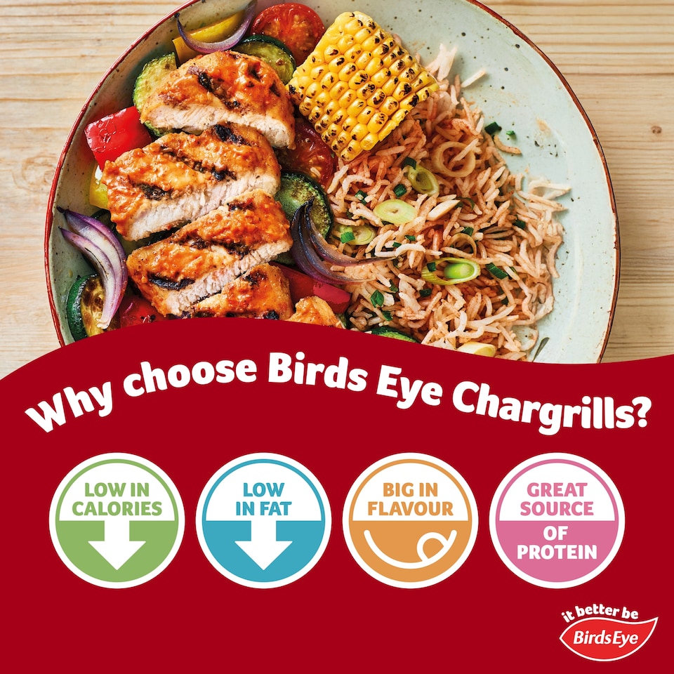image 1 of Birds Eye 2 Peri Peri Chicken Chargrills 174G