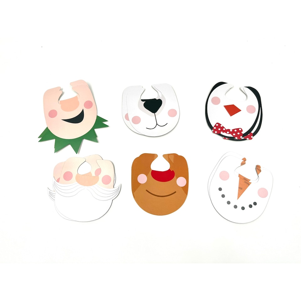 image 1 of Tesco Holly Cube Christmas Crackers 12 Pack