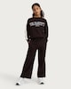 image 2 of F&F Active Girls AFTERCLASS  2-Piece Slogan Sweatshirt and Joggers Set in Brown