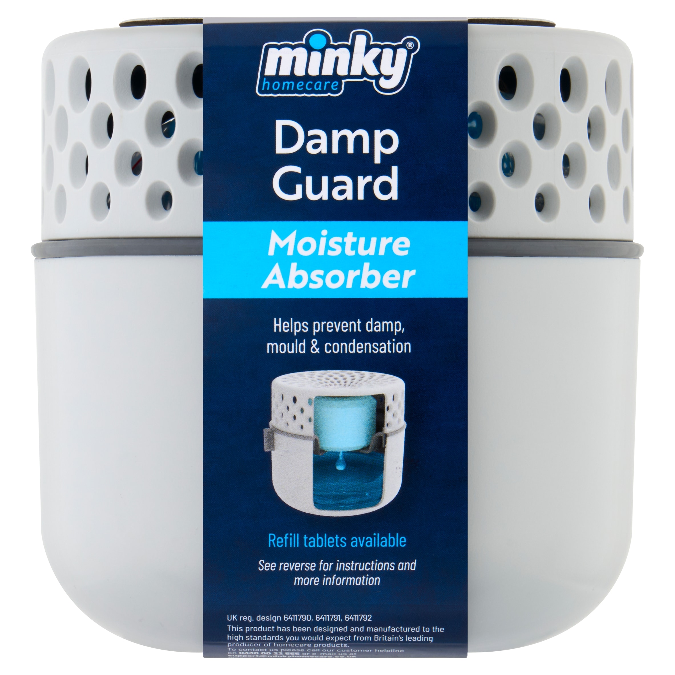MINKY GREY DAMP GUARD MOISTURE ABSORBER