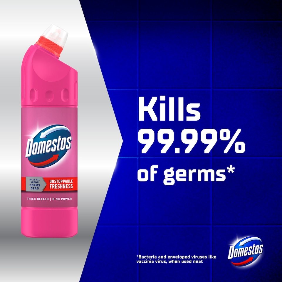 image 1 of Domestos Pink Bleach 750Ml