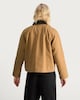 image 4 of The F&F Edit Corduroy Collar Utility Jacket in Neutral