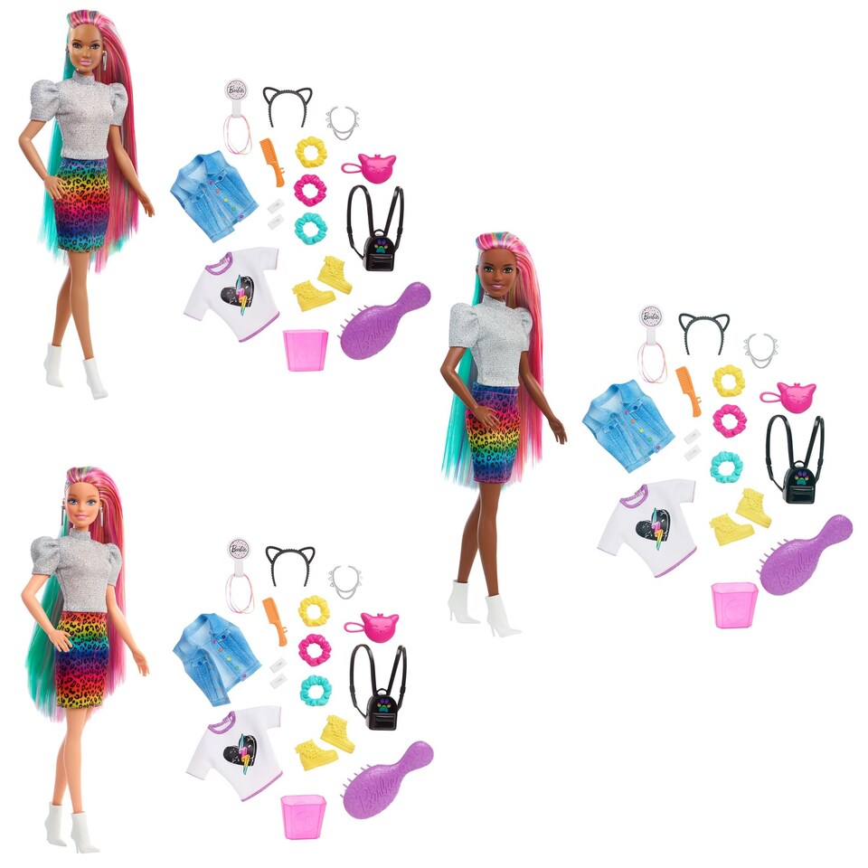 Barbie Hair Feature Doll Assorted Tesco Groceries