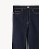 image 2 of F&F Contour High Rise Bootcut Jeans in Navy