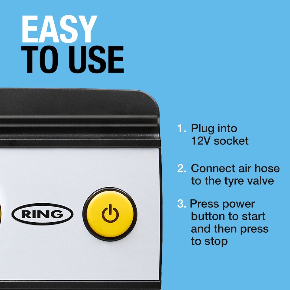 image 1 of RING TYREINFLATE 20 Digital Tyre Inflator