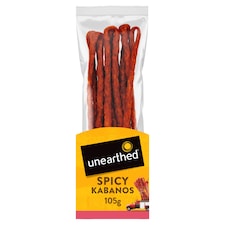 Unearthed Smoky & Spicy Kabanos 105G