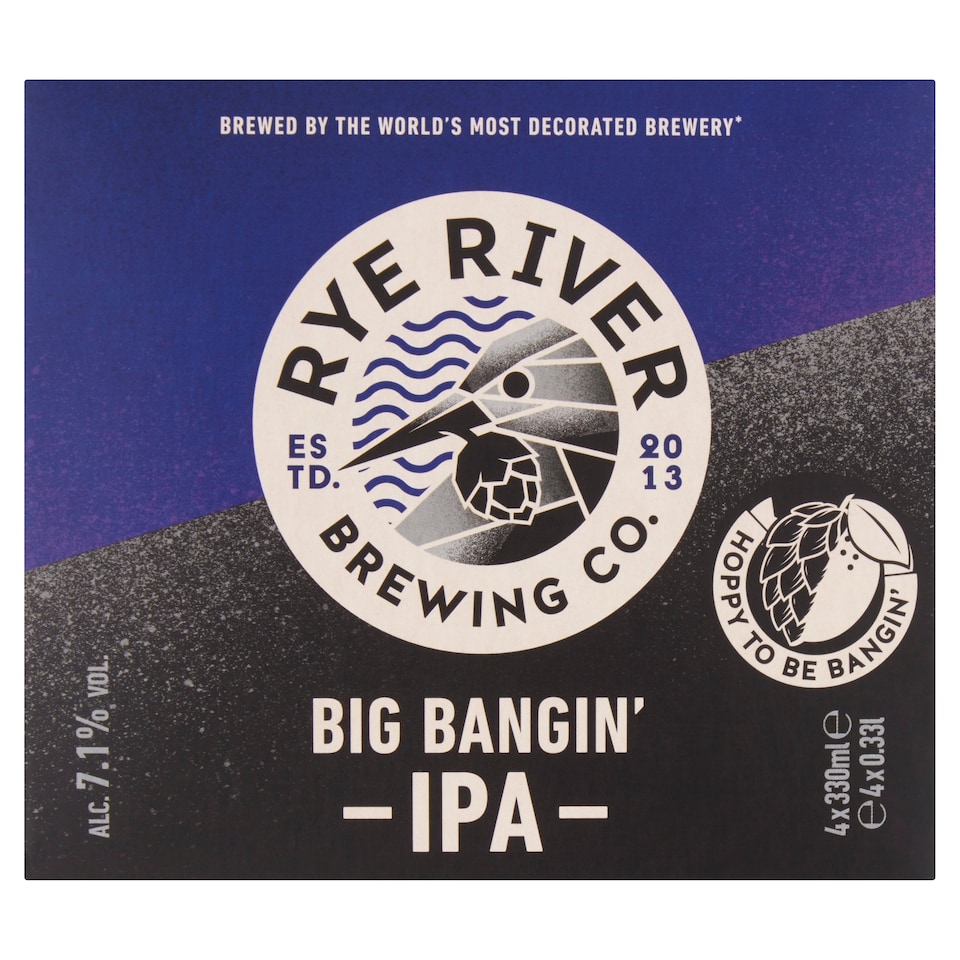 Rye River Big Bangin Ipa 4X330ml