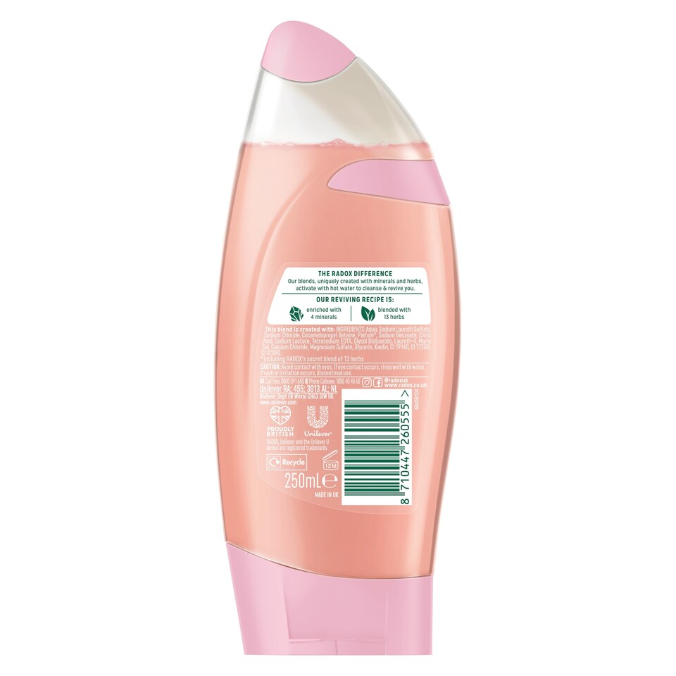 image 1 of Radox Feel Detoxed Shower Gel 250Ml