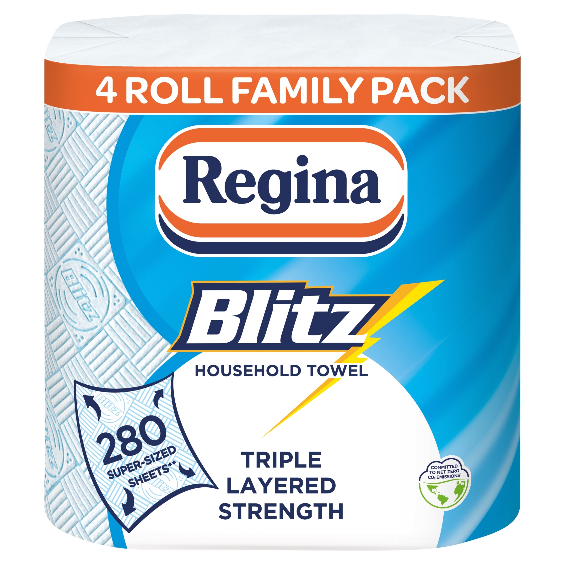 Regina Blitz Household Towel 4 Roll