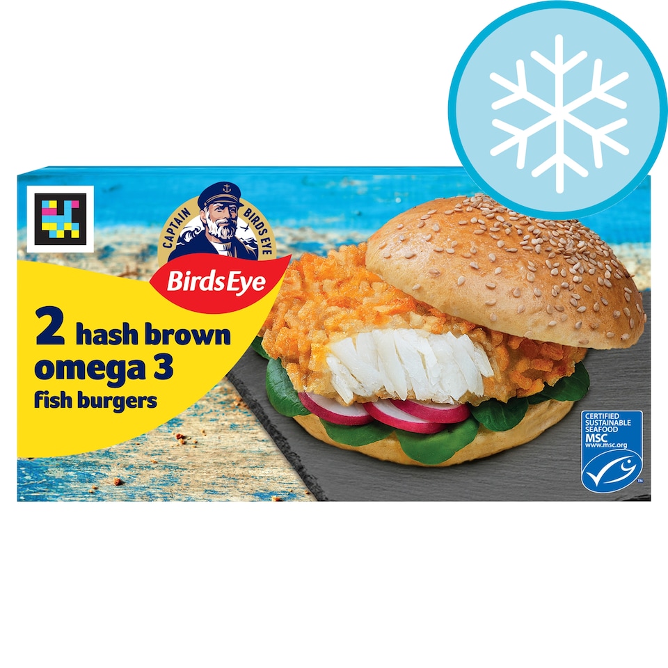Birds Eye Fish Burgers - Hashbrown 2 Pack 227g
