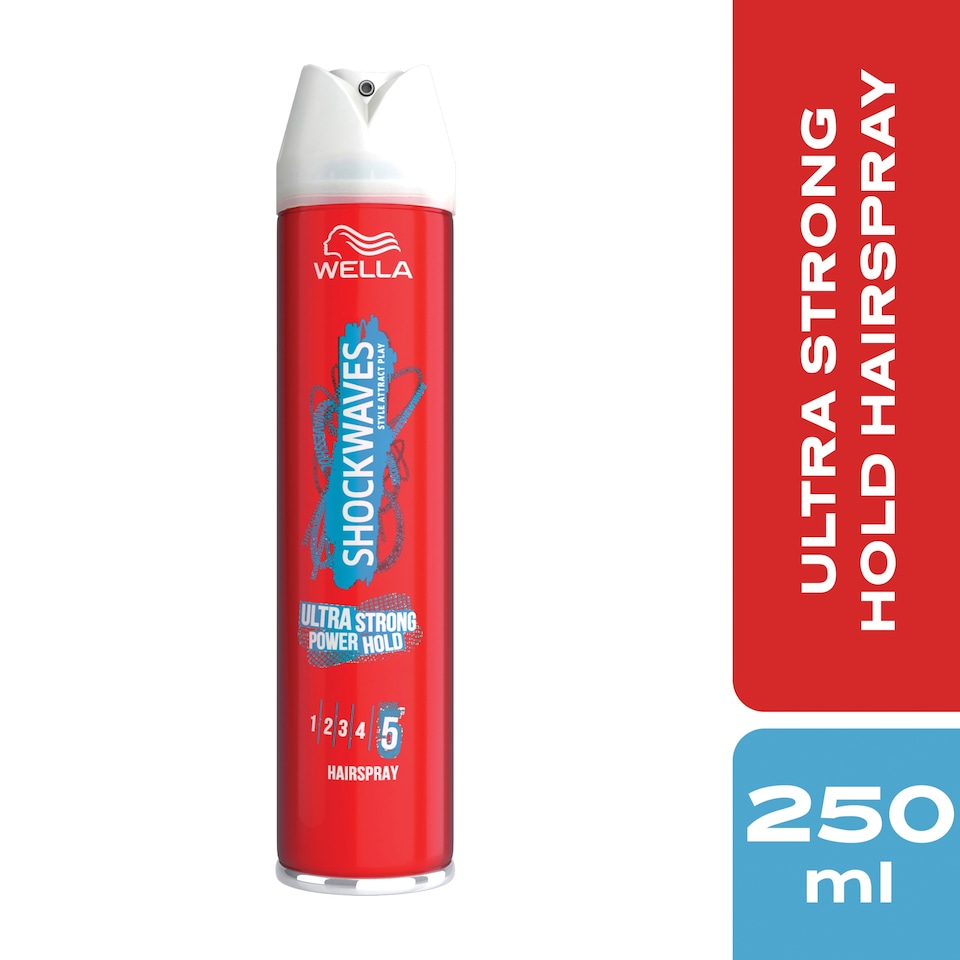 image 1 of Shockwaves Power Hold Spray Ultra Strong 250M