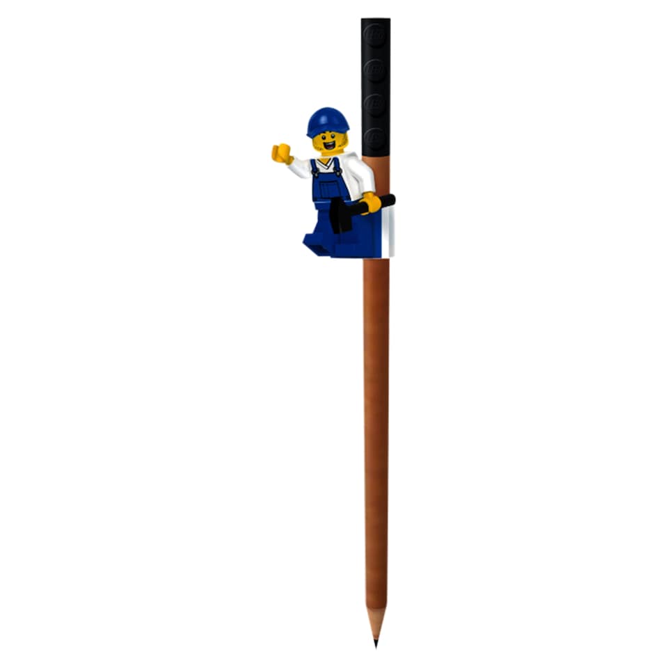image 1 of LEGO Color Pencil with Topper 12 pcs