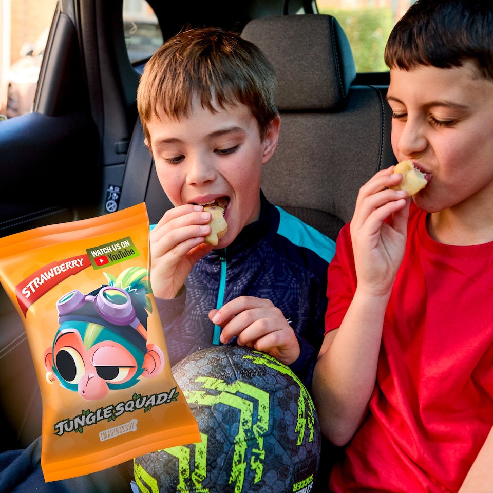 image 1 of Jungle Squad Lemon 5 lunch box cake bars
