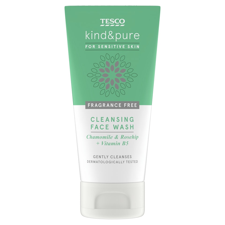 Tesco Kind And Pure Cleansing Face Wash 150Ml