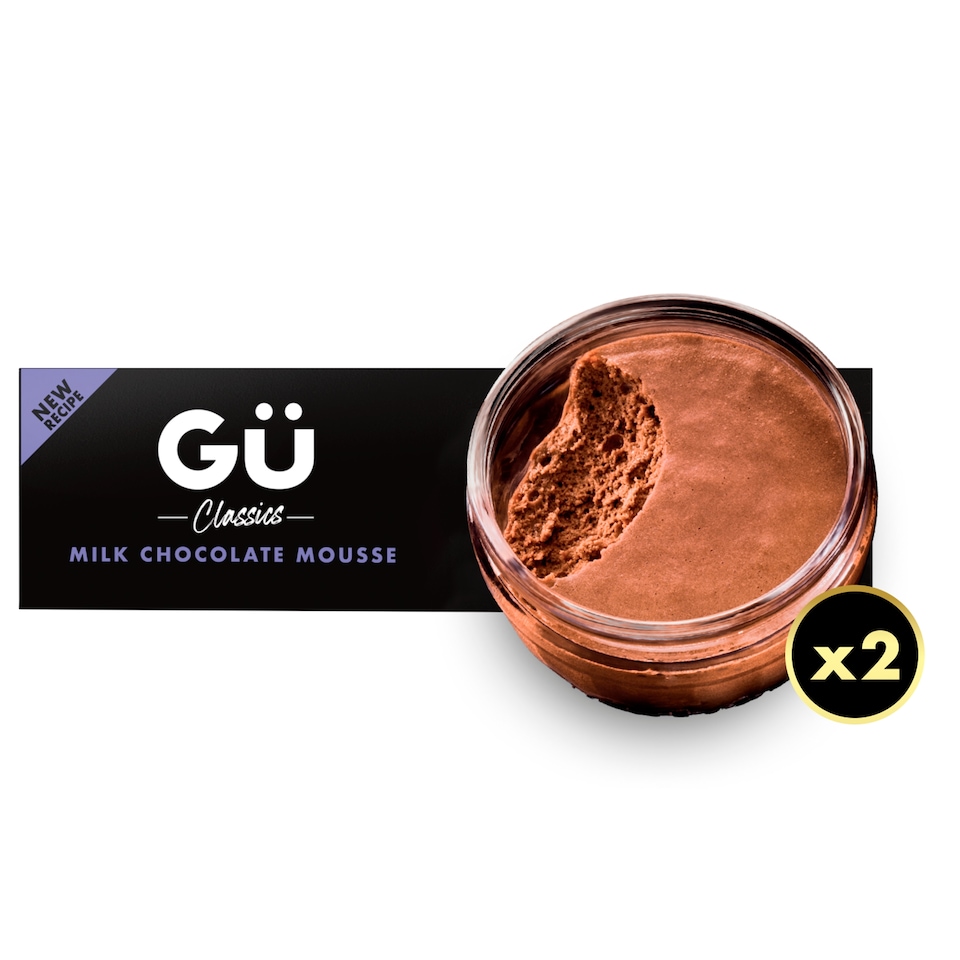 image 1 of Gu Milk Chocolate Mousse 2x52g