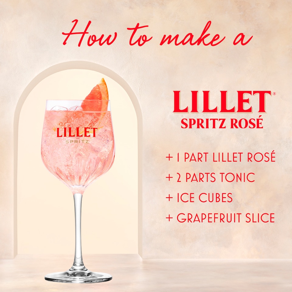 image 1 of Lillet Rosé Wine-Based Aperitif 75cl