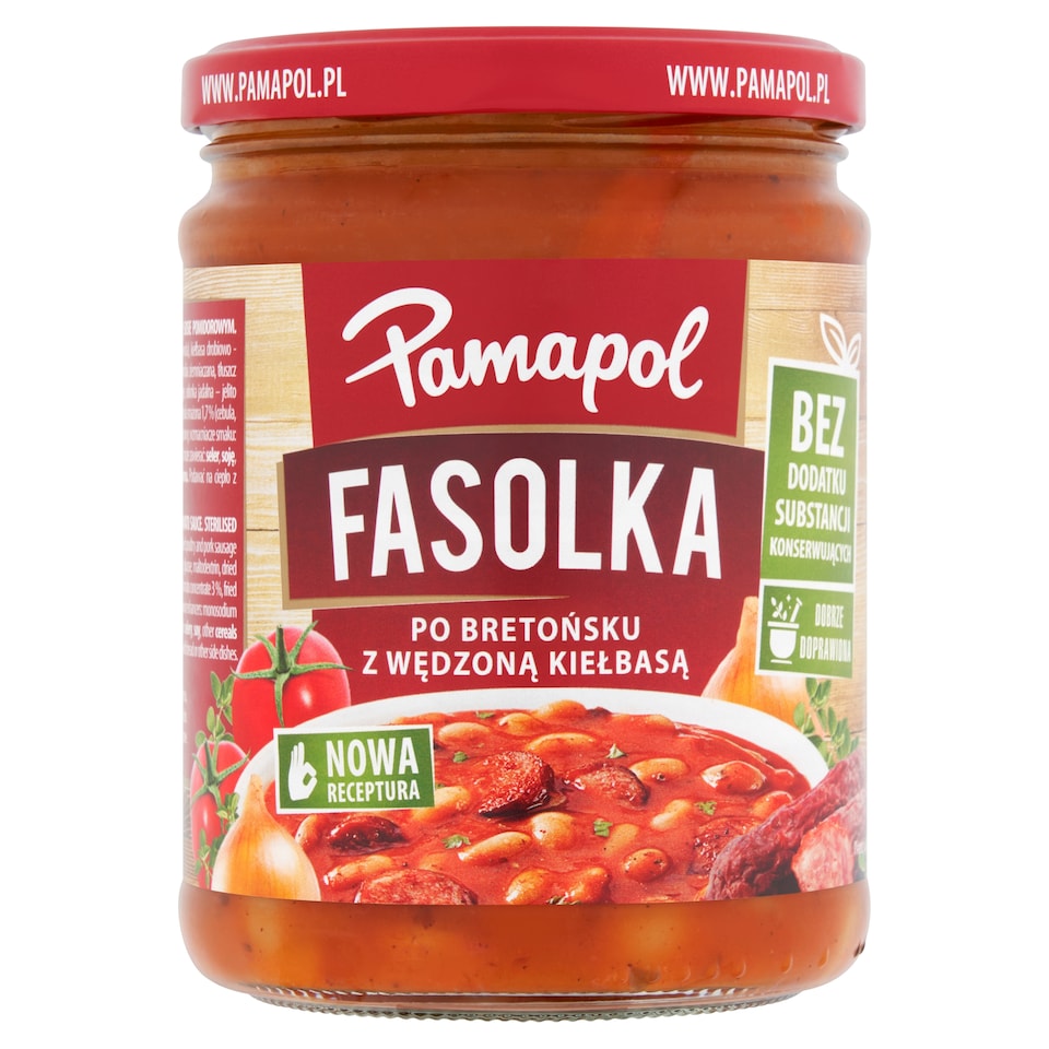 Pamapol Beans With Sausages In Tomato Sauce 500G