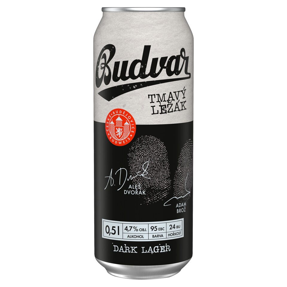 Budweiser Budvar Dark cseh prémium barna sör 4,7% 0,5 l