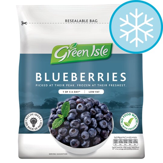 Green Isle Blueberries 300G Tesco Groceries