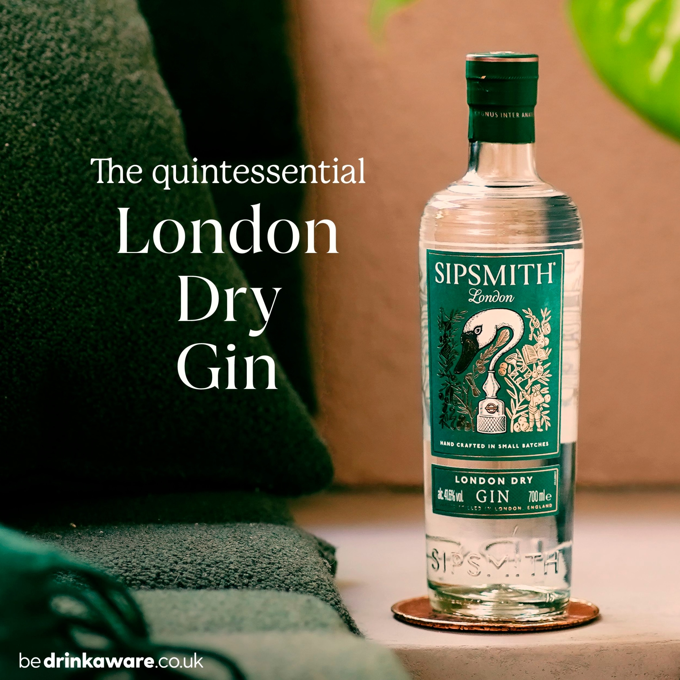 SIPSMITH LONDON DRY GIN 70CL - Tesco Groceries