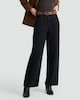image 2 of F&F Seam Detail Wide Leg Jeans  in Black