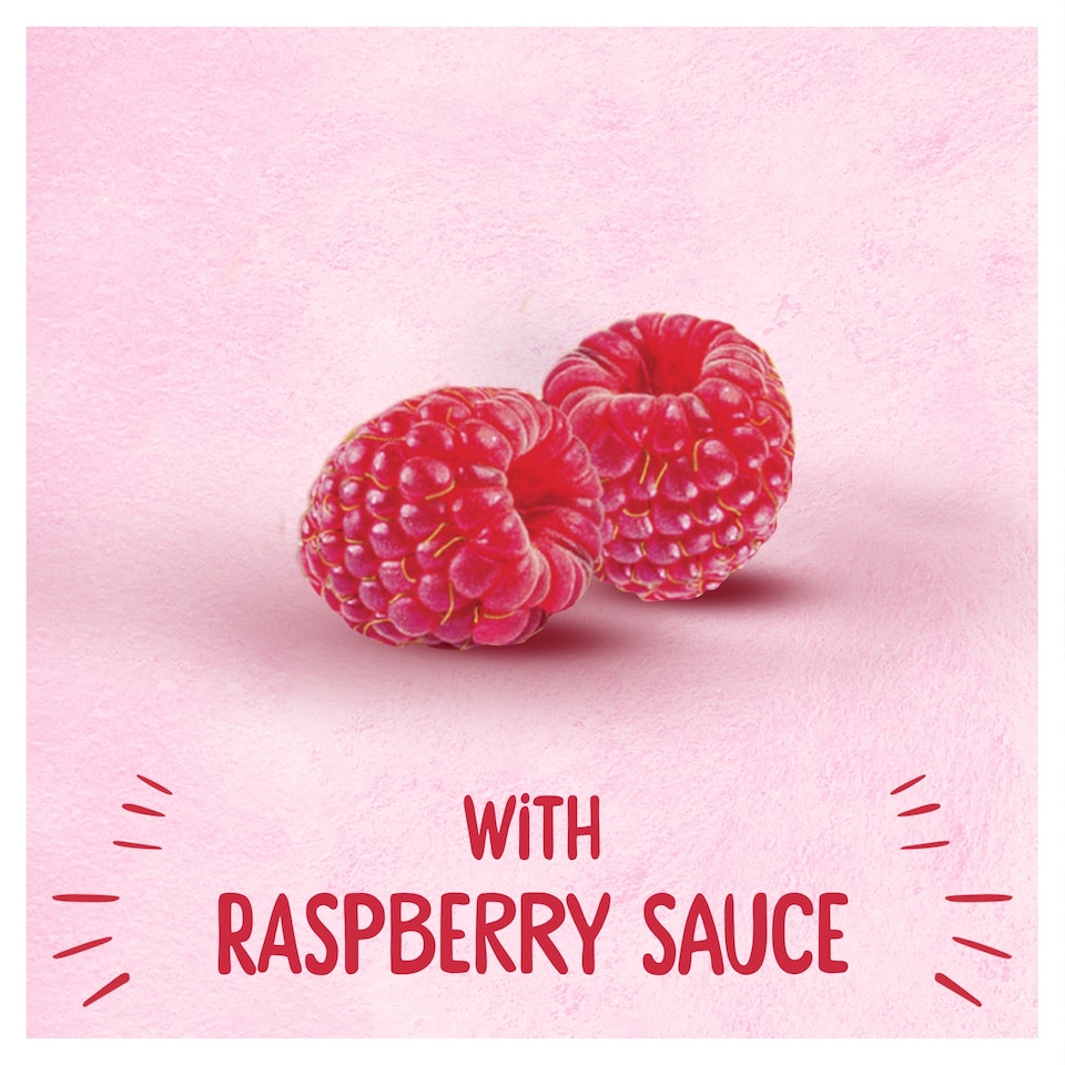 image 1 of Guuud Raspberry Greek Style Yoghurt Ice Cream Sticks 3x70ml