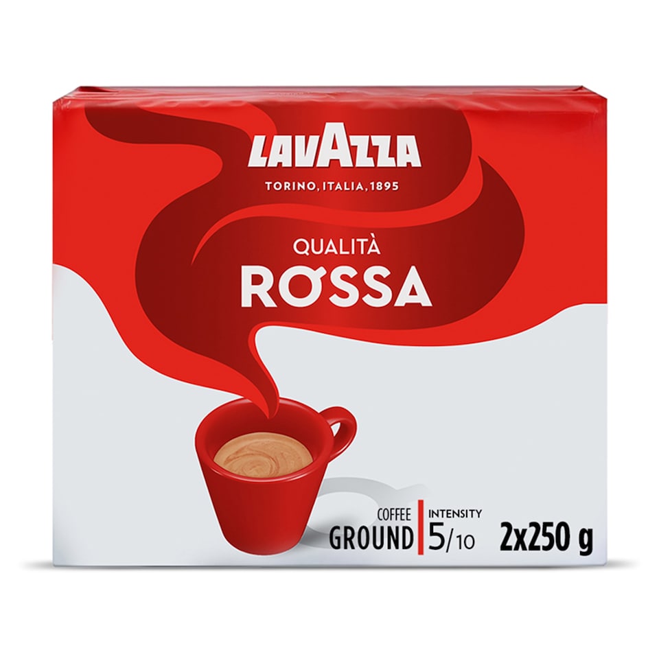 image 1 of Lavazza Qualita Rossa Ground Coffee 2 X 250G
