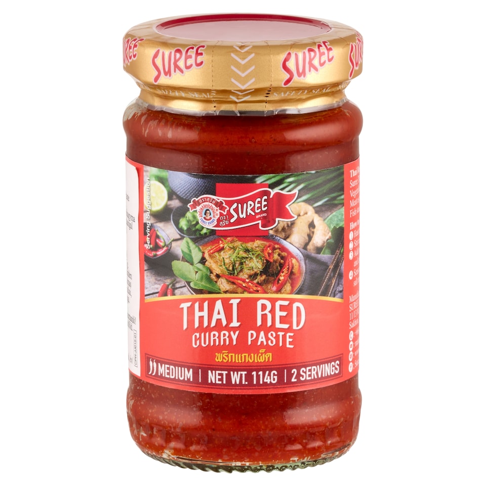 image 1 of Suree Thai Red Curry Paste 114 g