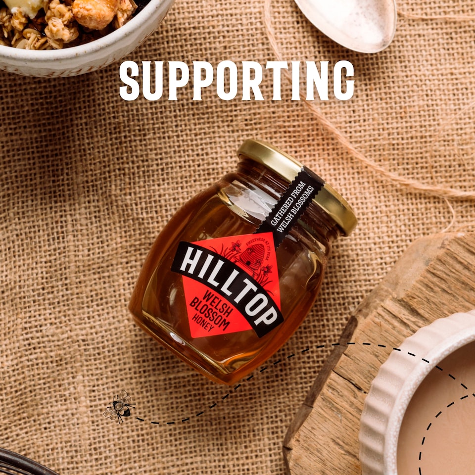 image 1 of Hilltop Heritage Welsh Blossom Honey 227g