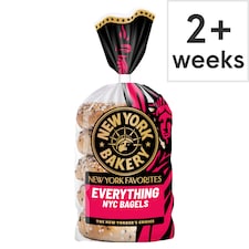New York Bakery Everything Bagel 5 pack 