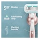image 3 of Gillette Venus Deluxe Smooth Sensitive Rose gold Razor + 3 Blades