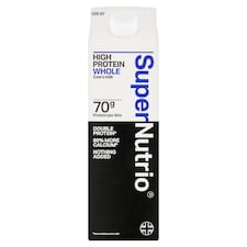 SuperNutrio High Protein Fresh Whole Milk 1l