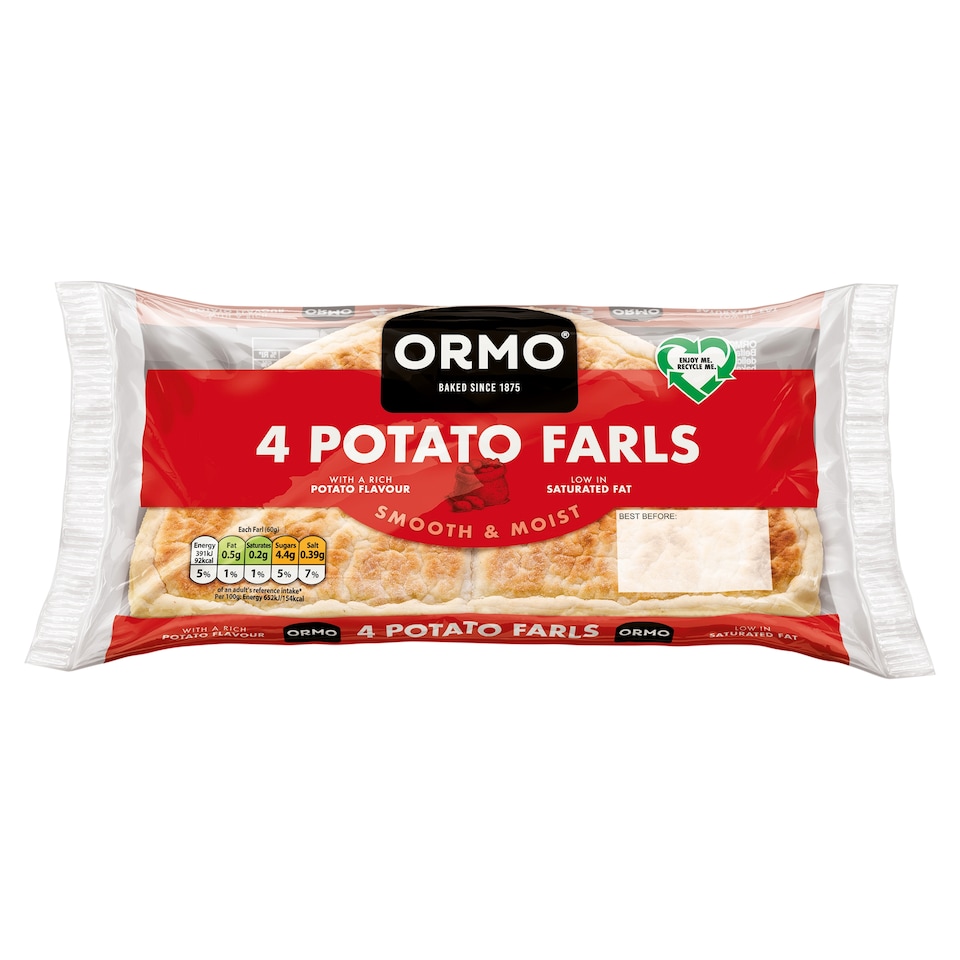 Ormo Potato Farls 4 Pack
