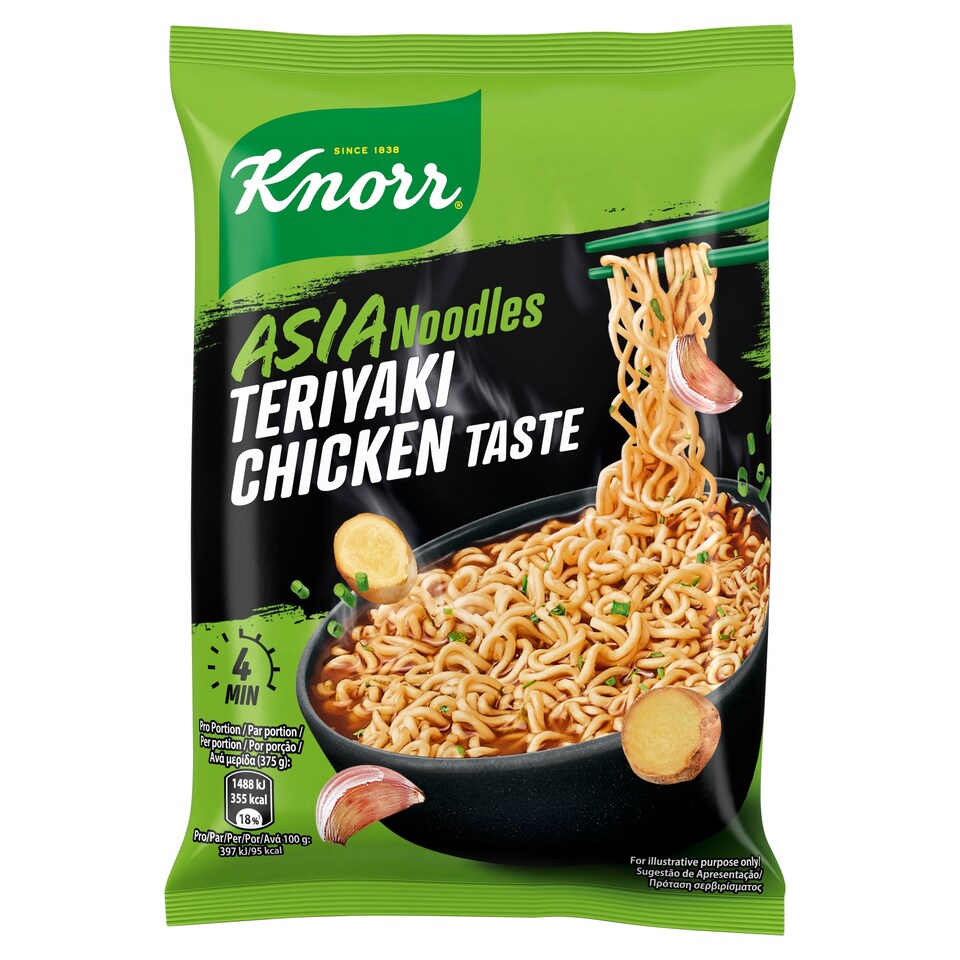 image 1 of Knorr Teriyaki Chicken Taste Asia Noodles 75G
