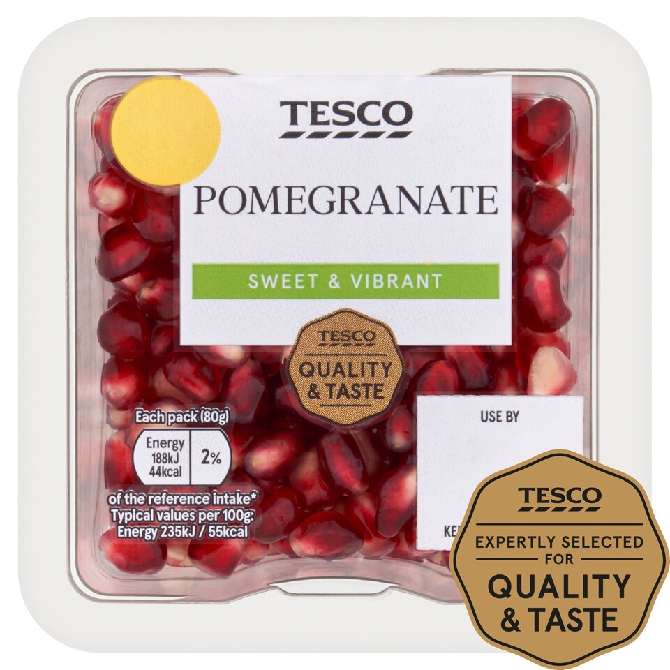 Tesco Pomegranate 80G