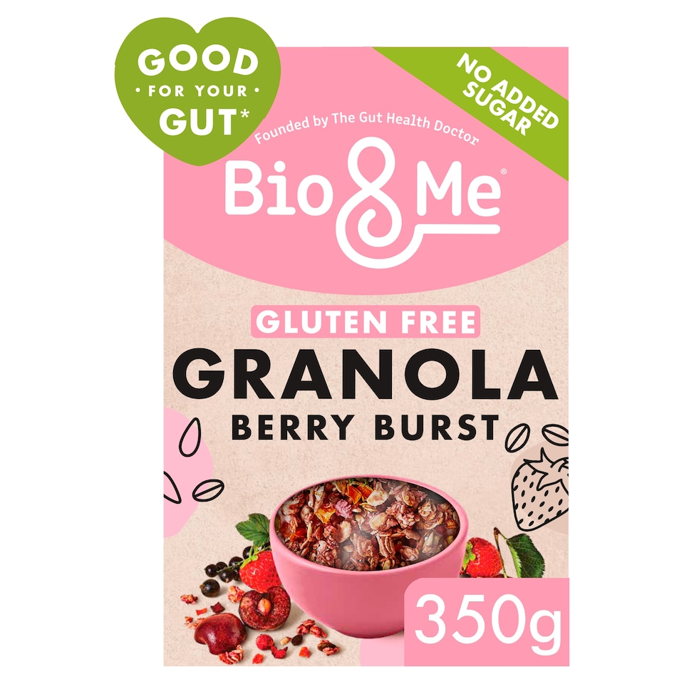 Bio&Me Gluten Free Granola Berry Burst 350g