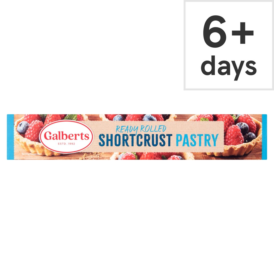 Galberts Ready Rolled Shortcrust Pastry 320G