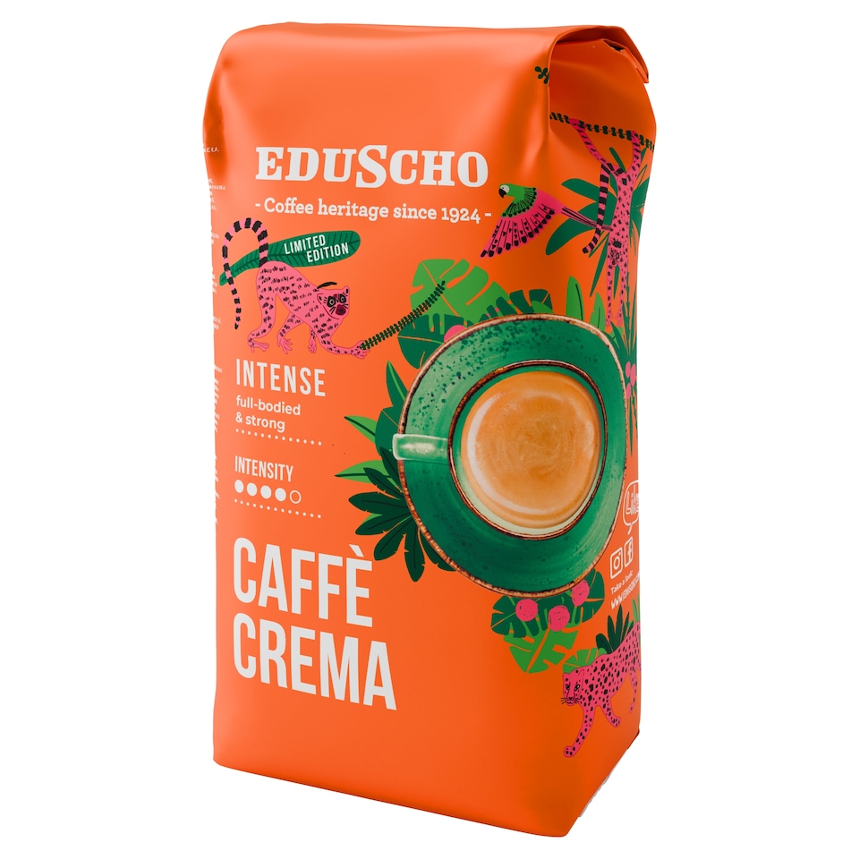Eduscho Caffè Crema pörkölt, szemes kávé 1000 g  1. kép