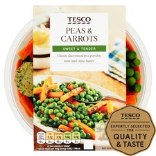 Tesco Peas & Carrots 300G