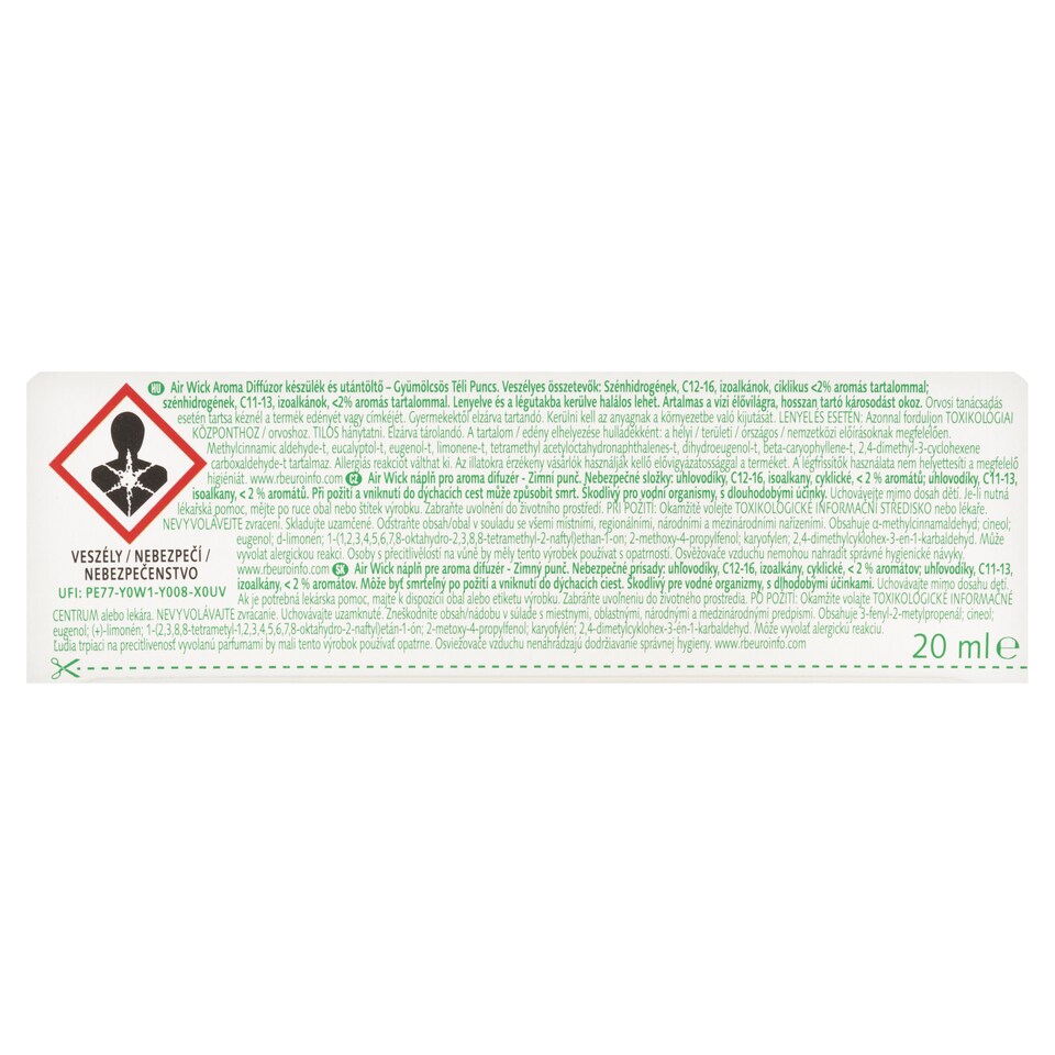 obrázok 1 z Air Wick Aróma difuzér náplň pre aroma difuzér zimný punč 20 ml