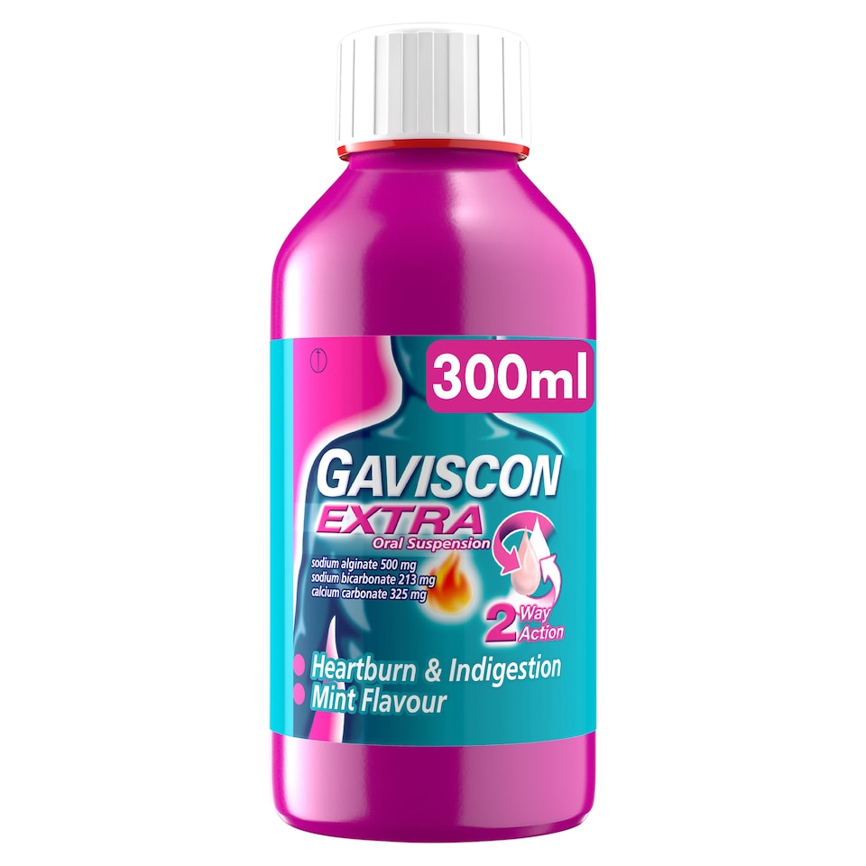 Gaviscon Extra Action Liquid Peppermint 300Ml