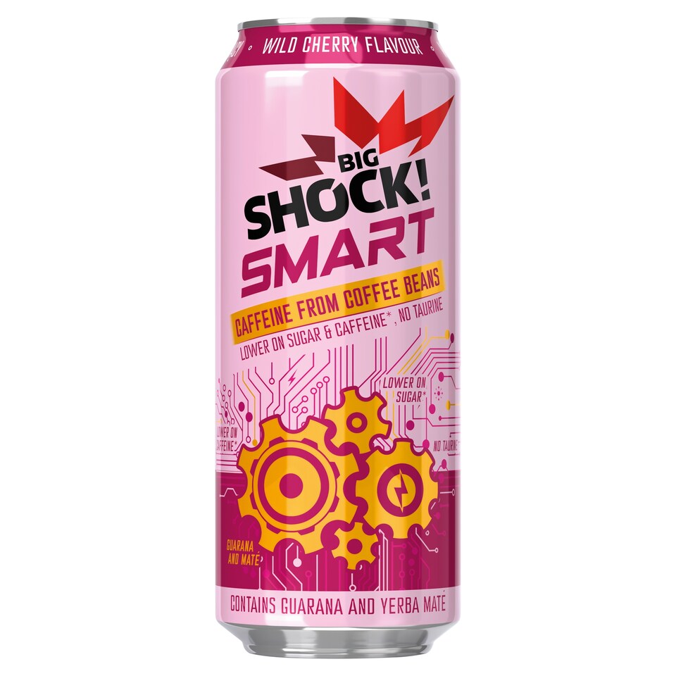 image 1 of Big Shock! Smart Wild Cherry Flavour 500ml