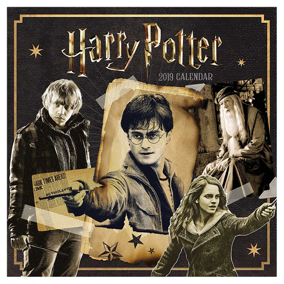 Harry Potter 2019 Square Calendar