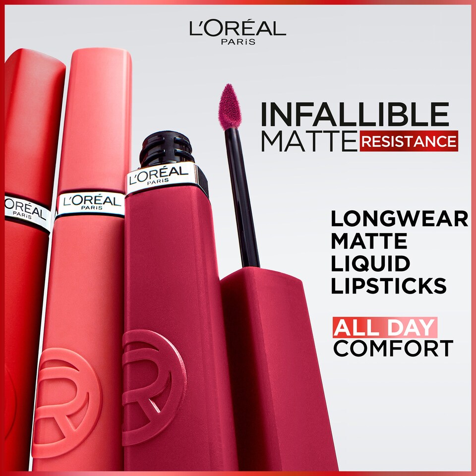 image 1 of L'Oreal Paris 5Ml Matte Resistance 230 Shopping Spree