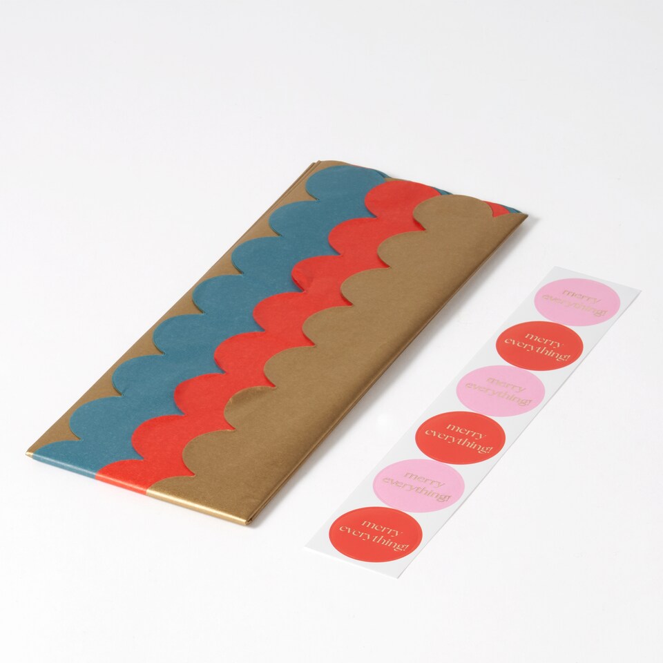 image 1 of Paperchase Christmas 6pk Tissue Paper