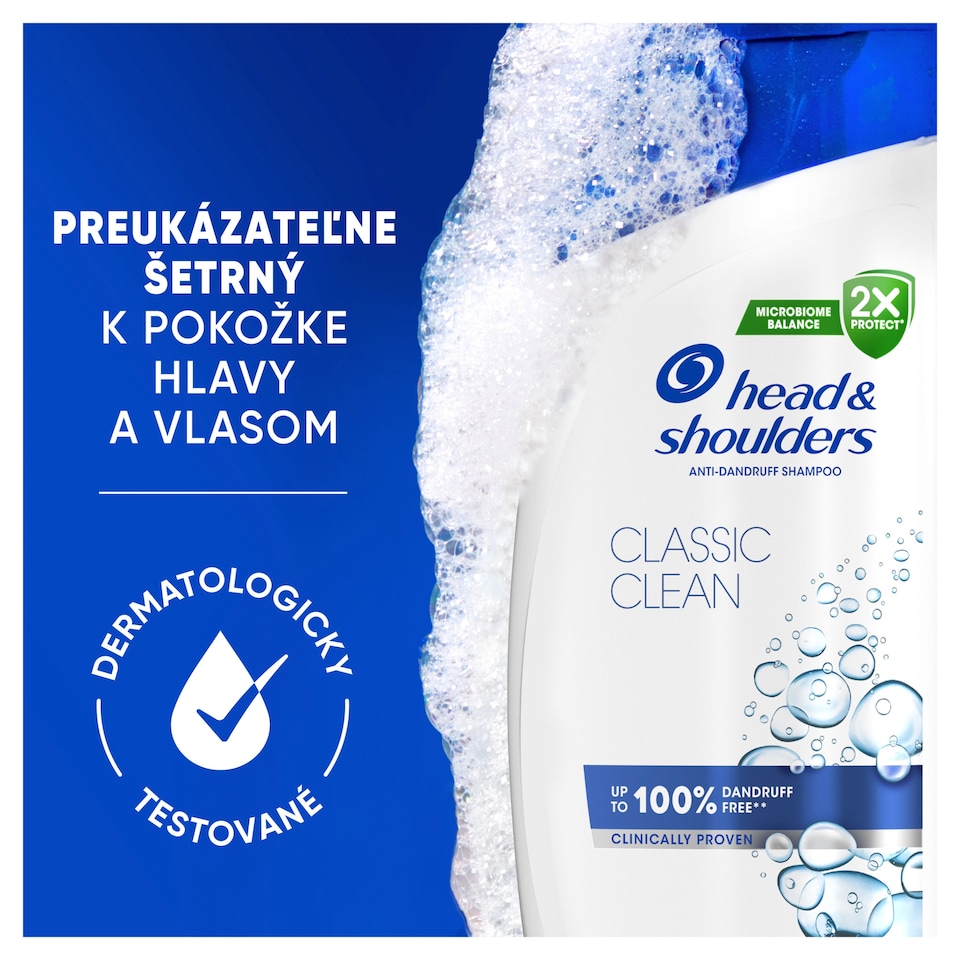 obrázok 1 z Head & Shoulders Classic Clean Šampón proti Lupinám, 800 ml s Pumpičkou na Denné Použitie