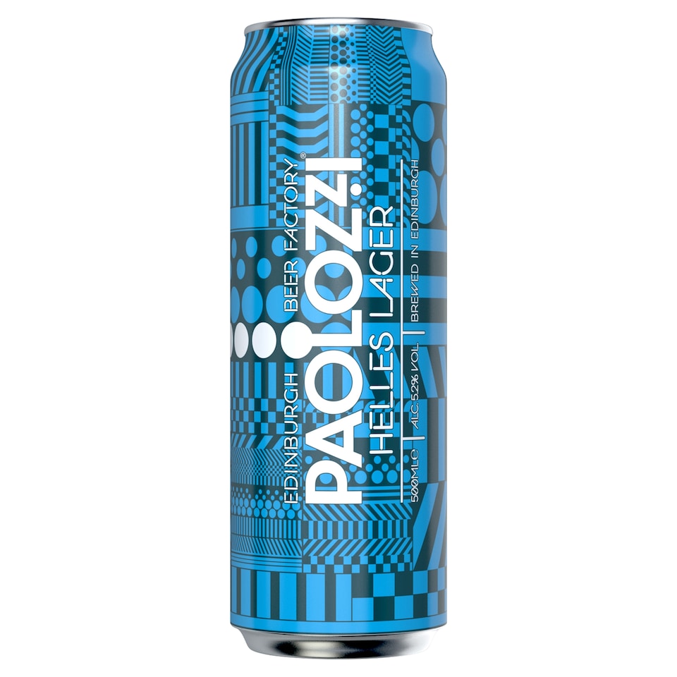 Edinburgh Beer Factory Paolozzi Lager 500ml 