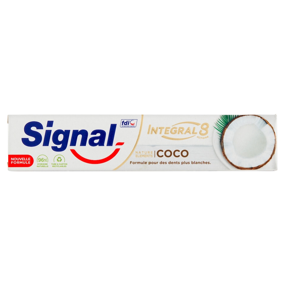 image 1 of Signal Nature Elements Integral 8 Coco Toothpaste 75ml