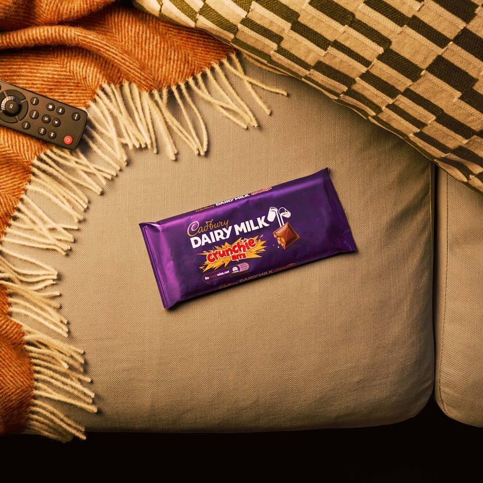 image 1 of Cadbury Dairy Milk Crunchie Bits Chocolate Bar 180g