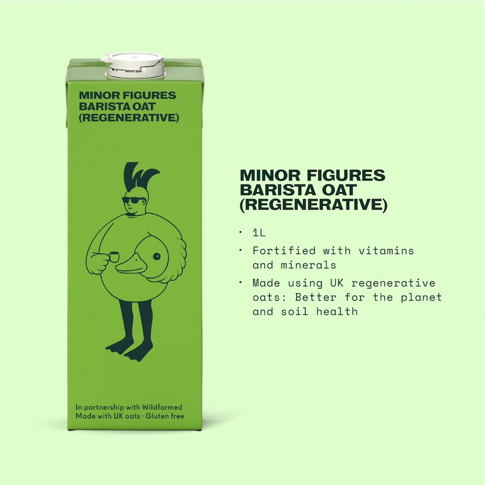 image 1 of Minor Figures Wildfarmed Oat Barista 1L